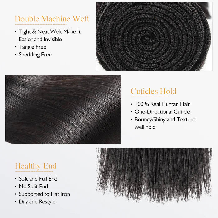 Virgin Hair Bundles Straight