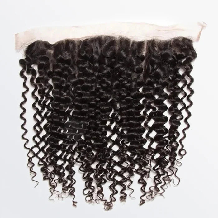 13" x 4" Transparent Lace Frontal Free Parted Water Wavy