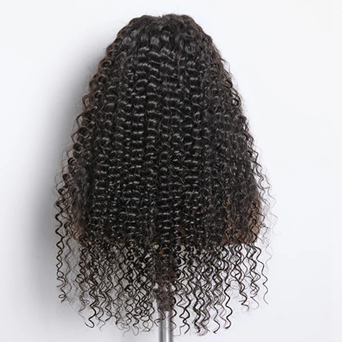 180% Density 13x4 Full Frontal HD Lace Wig Deep Curly