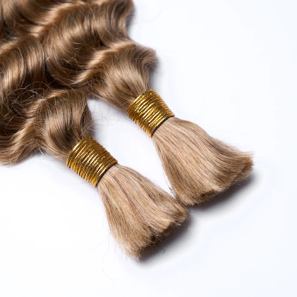 Deep Wave Bulk Hair For Braiding #27 Color