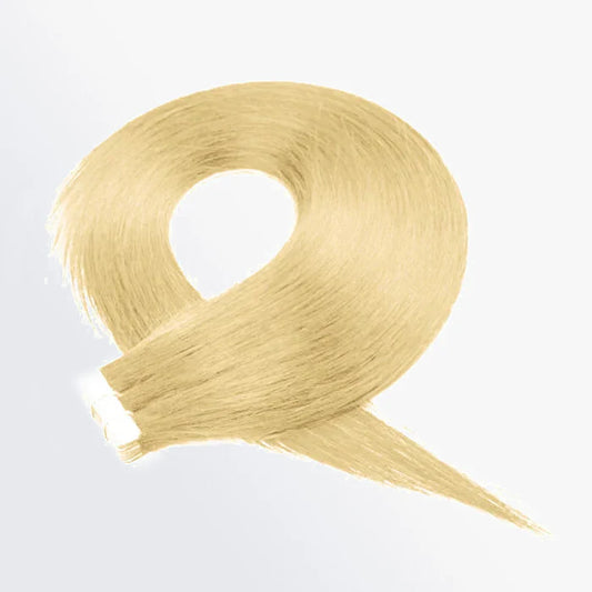 Tape In Remy Hair Extensions #613 #613 Lightest Blonde Premium Quality Straight