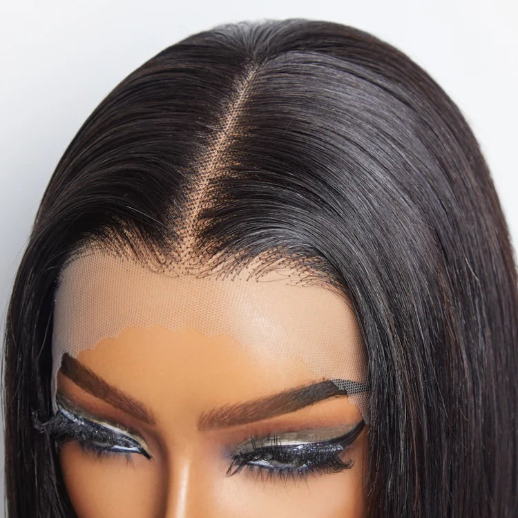 150% Density 13"x4" Transparent Lace Frontal Bob Wig Straight