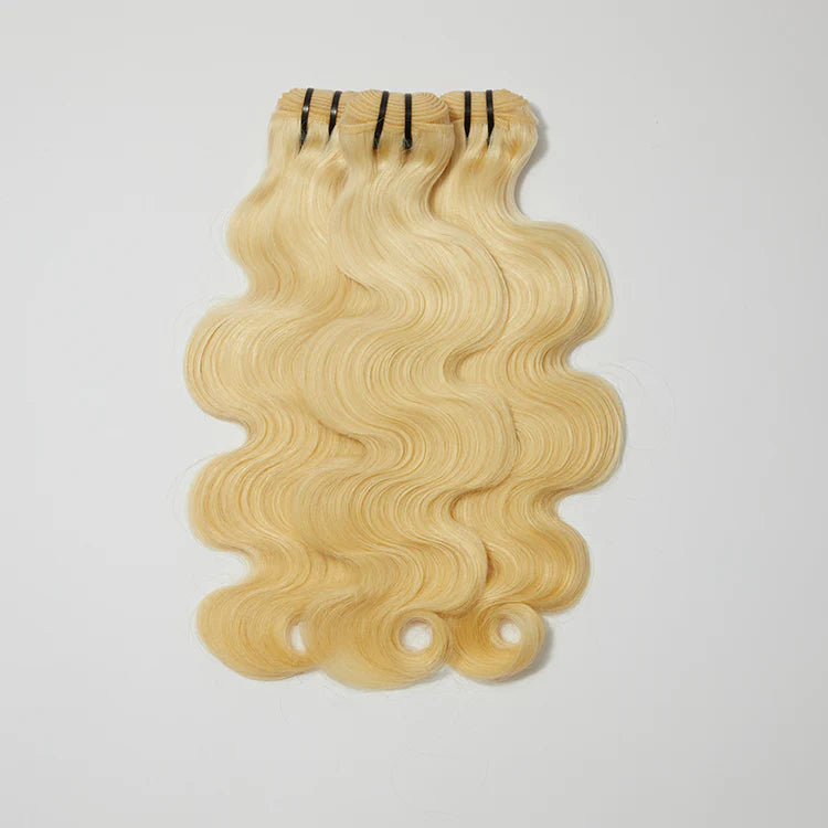 Raw Hair #613 Lightest Blonde Body Wavy