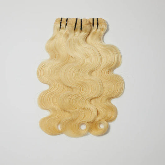 Raw Hair #613 Lightest Blonde Body Wavy