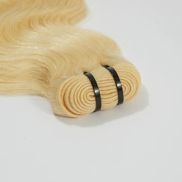 Raw Hair #613 Lightest Blonde Body Wavy