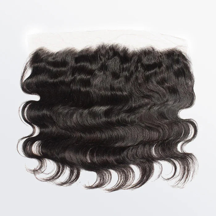 13" x 4" Transparent Lace Frontal Free Parted Body Wave