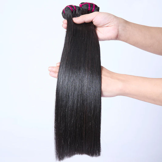 Raw Cambodian Hair Bundles Bone Straight