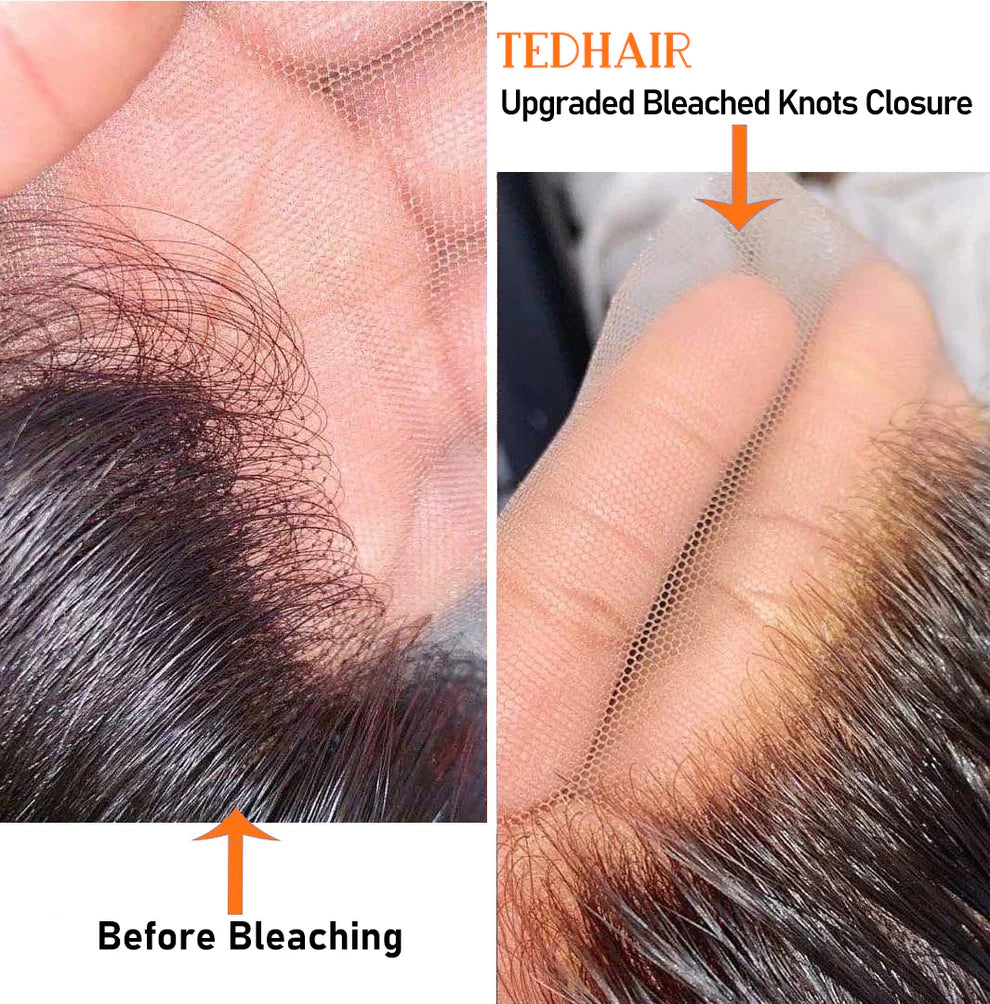 5" x 5" HD Lace Closure Free Parted Deep Wave