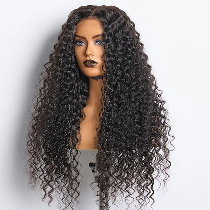 180% Density 5x5 HD Lace Closure Wig Deep Wavy