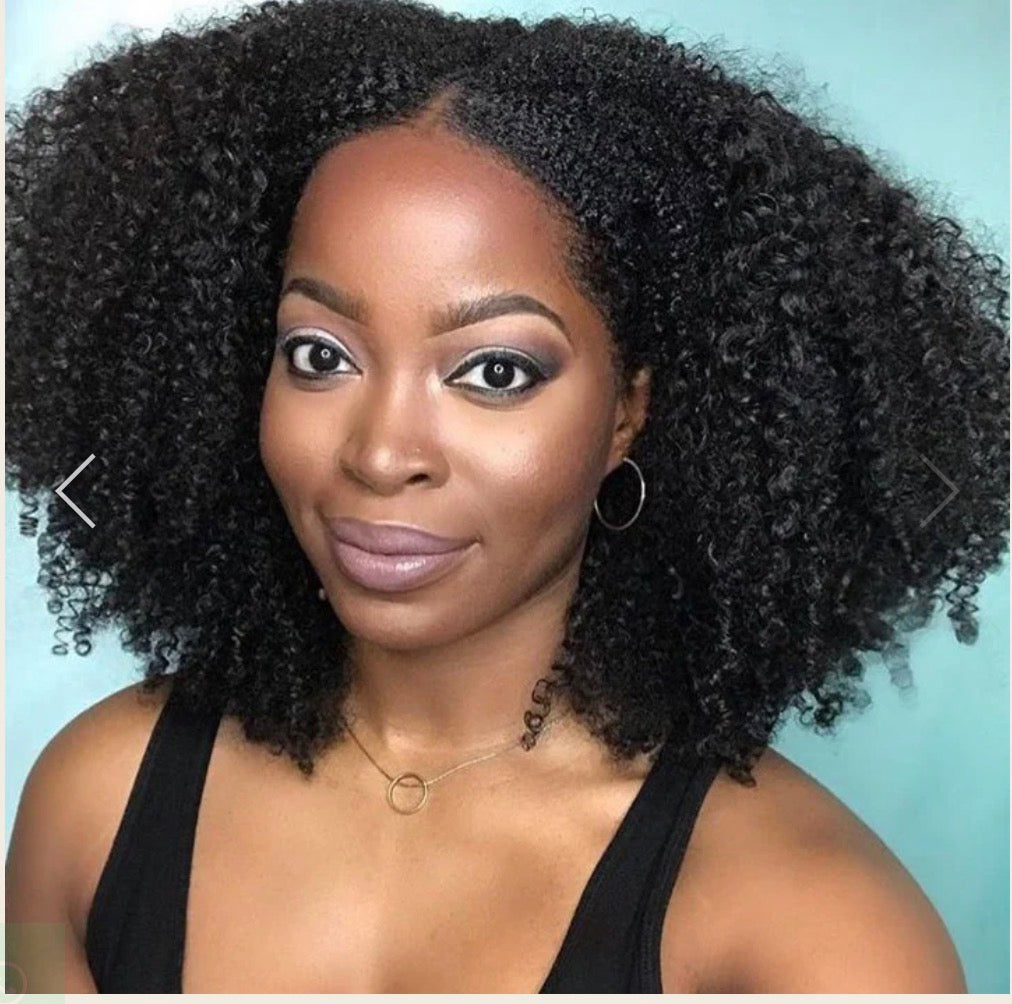 U-PART WIG KINKY CURLY
