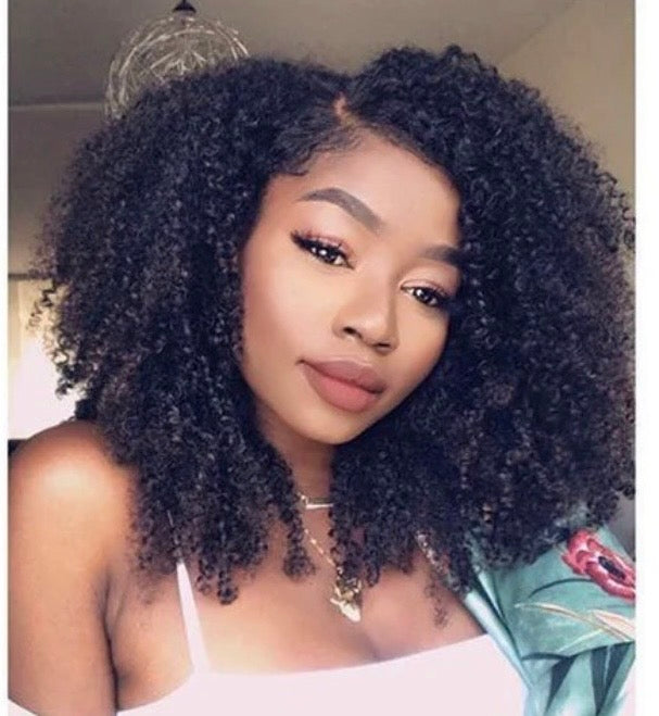 Seamless Clip In Hair Kinky Curly