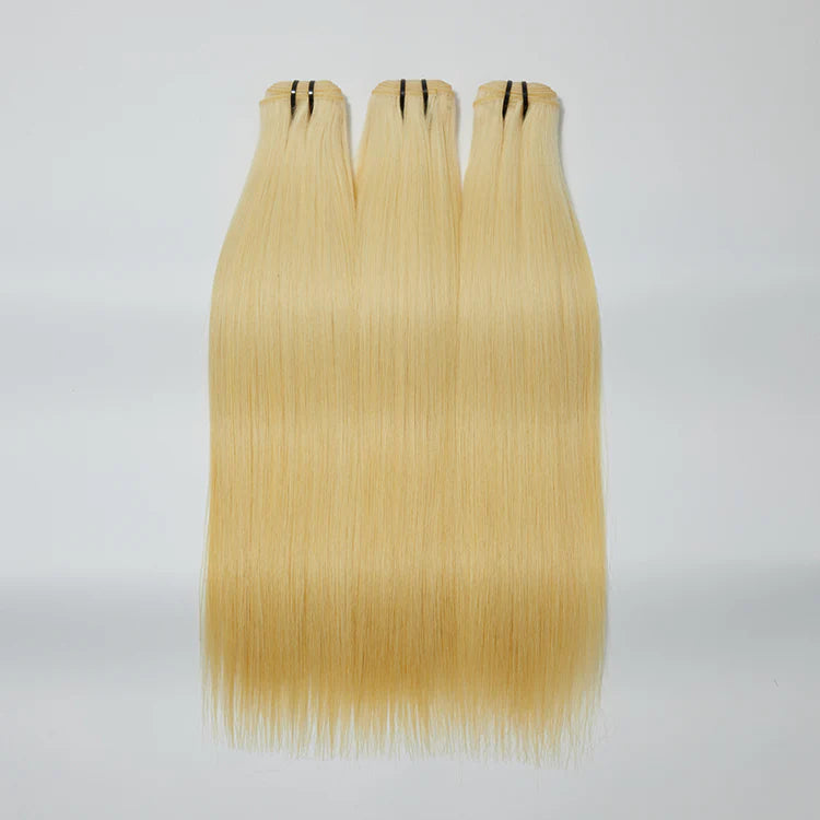 Raw Hair #613 Lightest Blonde Straight