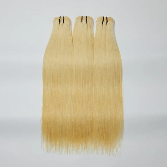 Raw Hair #613 Lightest Blonde Straight