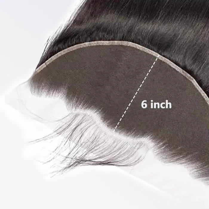 13" x 6" HD Lace Frontal Free Parted Straight